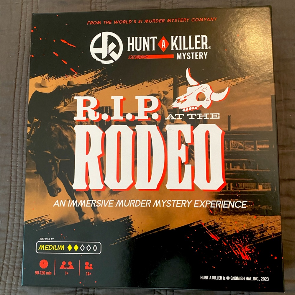 HUNT A KILLER R.I.P. at the Rodeo Game